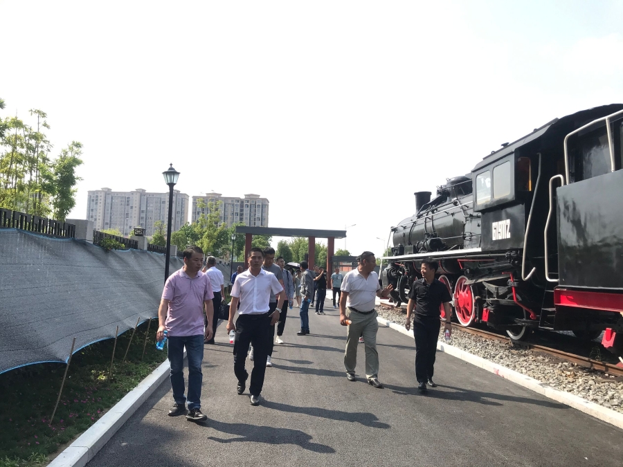 津浦铁路固镇站遗址公园完成竣工验收